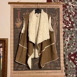 St John’s Bay Suede Vest